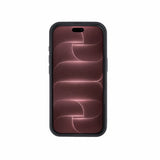 iPhone 18 Pro Slim Snap-On Leather Case – MagSafe & TPE Bumper