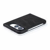 iPhone Duo Slim Snap-On Leather Case – MagSafe & TPE Bumper