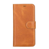 iPhone 14 Leather Wallet Case amber 2