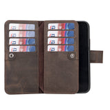 iPhone 14 Leather Dual Wallet Case by Hardiston - premium iPhone 14 Cases