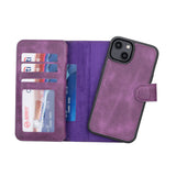iPhone 14 Leather Dual Wallet Case by Hardiston - premium iPhone 14 Cases