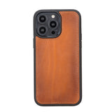 iPhone 14 Max Leather Snap - on Flex Flat by Hardiston - premium iPhone 14 Cases