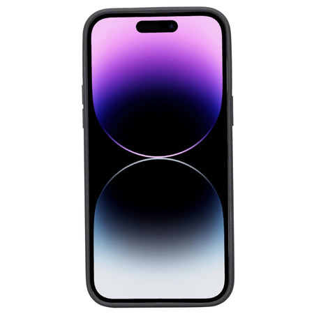 iPhone 14 Max Leather Snap - on Flex Flat by Hardiston - premium iPhone 14 Cases