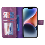 iPhone 14 Plus Leather Dual Wallet Case by Hardiston - premium iPhone 14 Cases