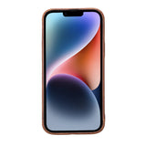 iPhone 14 Plus Leather Snap - On wallet case by Hardiston - premium iPhone 14 Cases