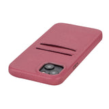 iPhone 14 Plus Leather Snap - On wallet case by Hardiston - premium iPhone 14 Cases