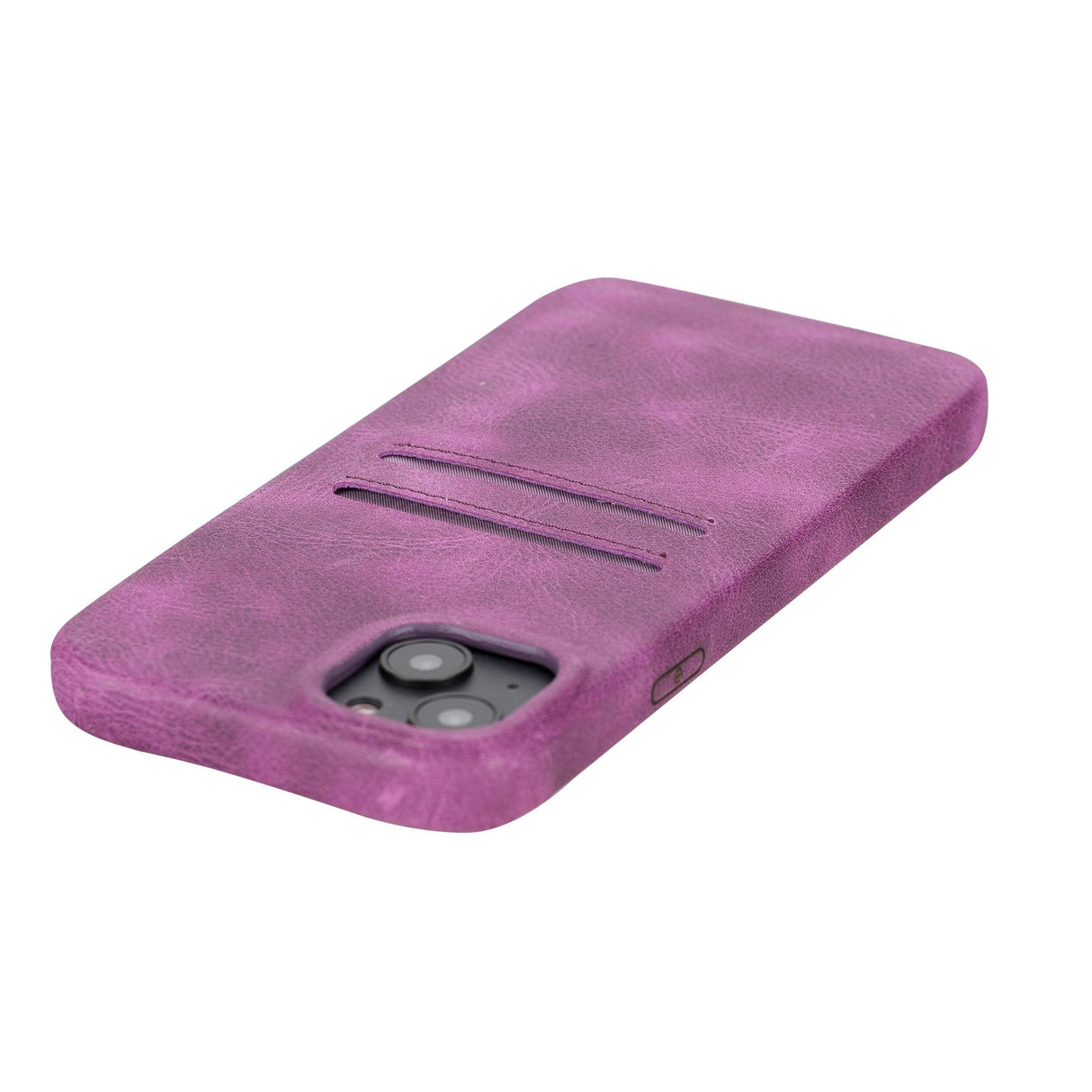 iPhone 14 Plus Leather Snap - On wallet case by Hardiston - premium iPhone 14 Cases