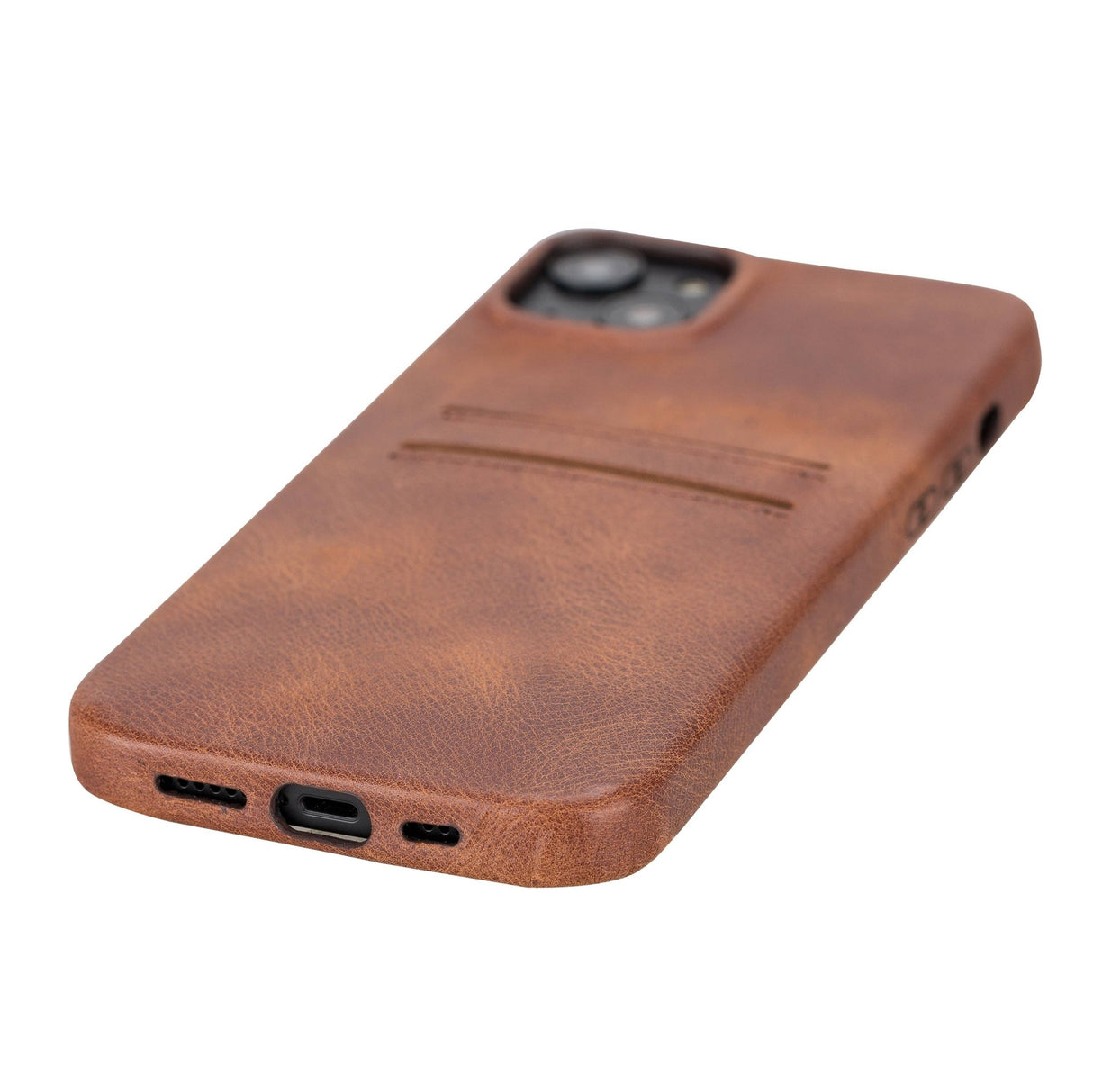 iPhone 14 Plus Leather Snap - On wallet case by Hardiston - premium iPhone 14 Cases