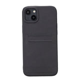 iPhone 14 Plus Leather Snap - On wallet case by Hardiston - premium iPhone 14 Cases