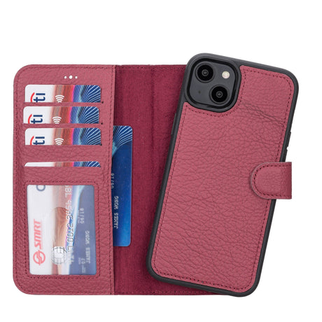 iPhone 14 Plus Leather Wallet Case by Hardiston - premium iPhone 14 Cases