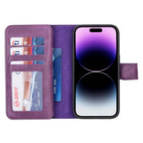 iPhone 14 Pro Dual Leather Wallet Case by Hardiston - premium iPhone 14 Cases