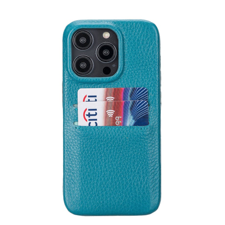 iPhone 14 Pro Leather Snap - on wallet case by Hardiston - premium iPhone 14 Cases