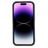 iPhone 14 Pro Leather Snap - on wallet case by Hardiston - premium iPhone 14 Cases