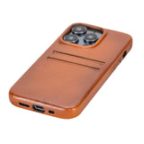 iPhone 14 Pro Leather Snap - on wallet case by Hardiston - premium iPhone 14 Cases