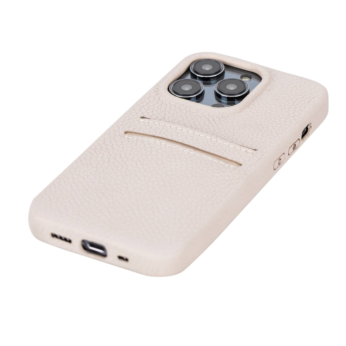 iPhone 14 Pro Leather Snap - on wallet case by Hardiston - premium iPhone 14 Cases