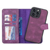 iPhone 14 Pro Max Dual Leather Wallet Case by Hardiston - premium iPhone 14 Cases