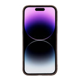 iPhone 14 Pro Max Leather Snap - on wallet phone case by Hardiston - premium iPhone 14 Cases