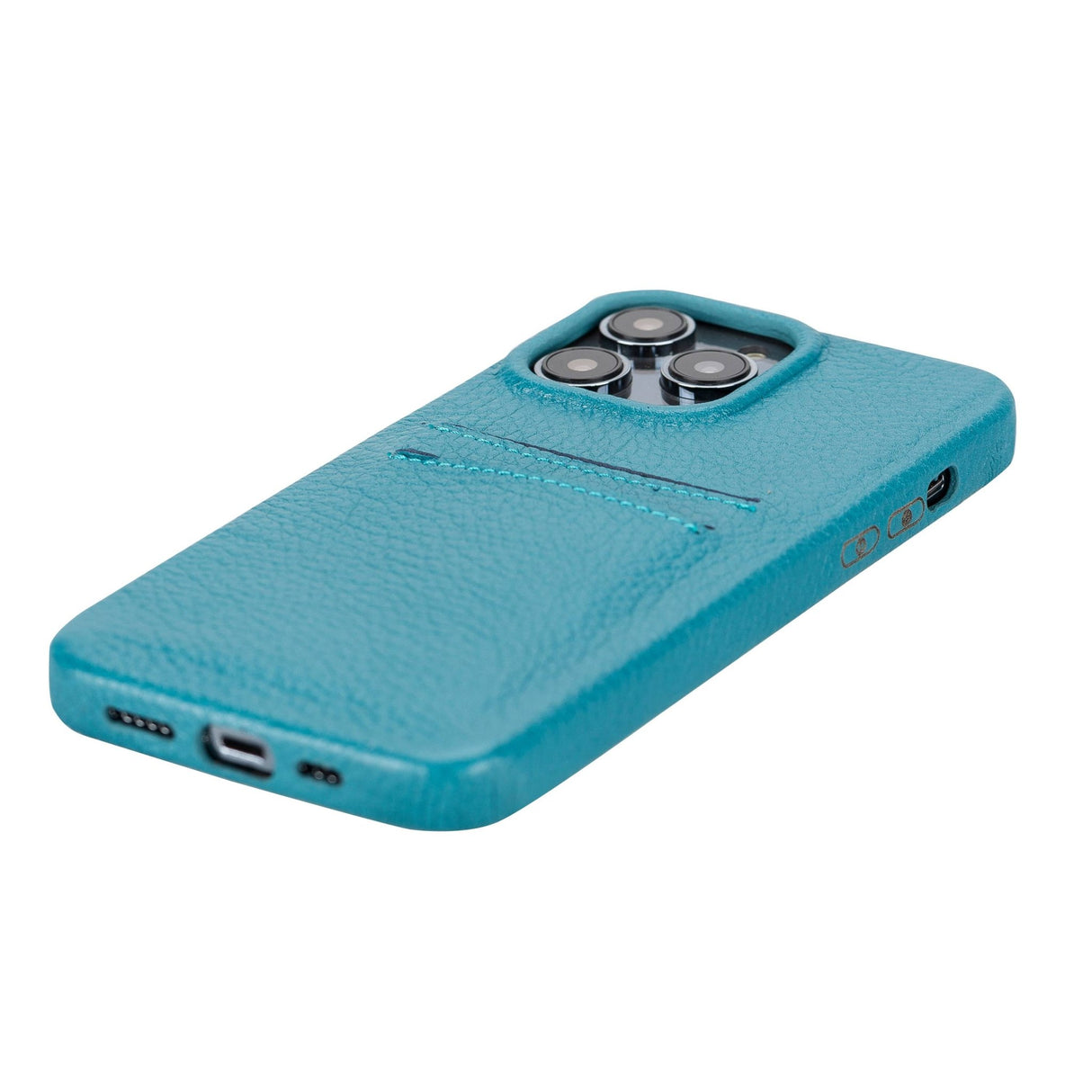 iPhone 14 Pro Max Leather Snap - on wallet phone case by Hardiston - premium iPhone 14 Cases
