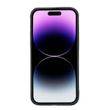 iPhone 14 Pro Max Leather Snap - on wallet phone case by Hardiston - premium iPhone 14 Cases