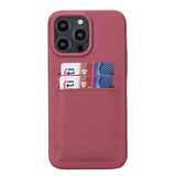 iPhone 14 Pro Max Leather Snap - on wallet phone case by Hardiston - premium iPhone 14 Cases