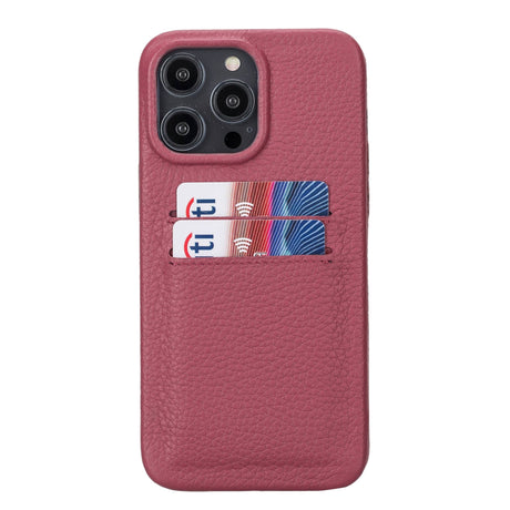 iPhone 14 Pro Max Leather Snap - on wallet phone case by Hardiston - premium iPhone 14 Cases