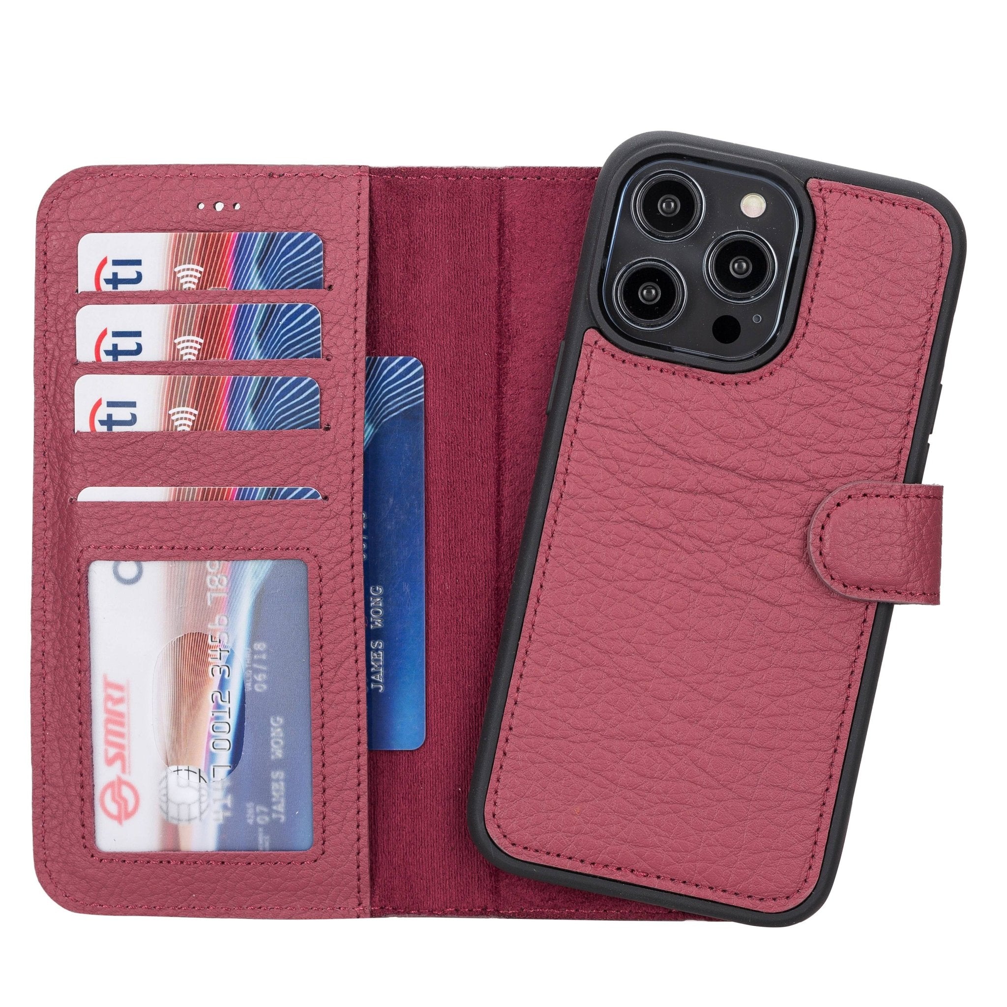iPhone 14 Pro Max Leather Wallet Case | Hardiston premium leather iPhone 14 Pro Max Leather Wallet Case | Hardiston premium leather