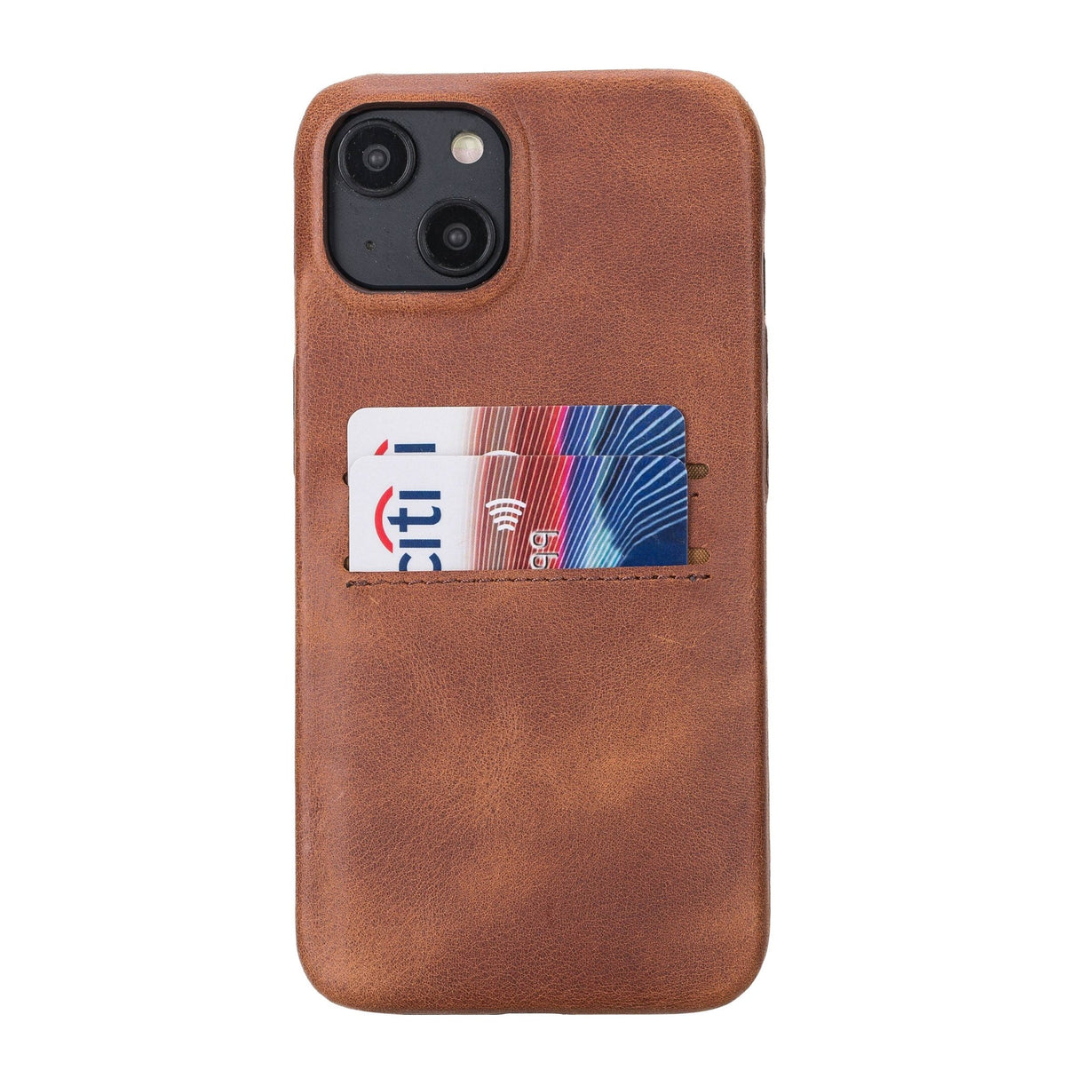 iPhone 14 Snap - on Leather Wallet Case by Hardiston - premium iPhone 14 Cases