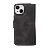 iPhone 15 Leather Dual Wallet Case by Hardiston - premium iPhone 15 Cases