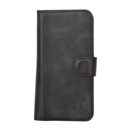 iPhone 15 Leather Dual Wallet Case by Hardiston - premium iPhone 15 Cases