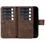 iPhone 15 Leather Dual Wallet Case by Hardiston - premium iPhone 15 Cases