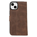 iPhone 15 Plus Leather Dual Wallet Case by Hardiston - premium iPhone 15 Cases