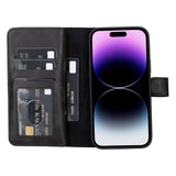 iPhone 15 Plus Leather Dual Wallet Case by Hardiston - premium iPhone 15 Cases