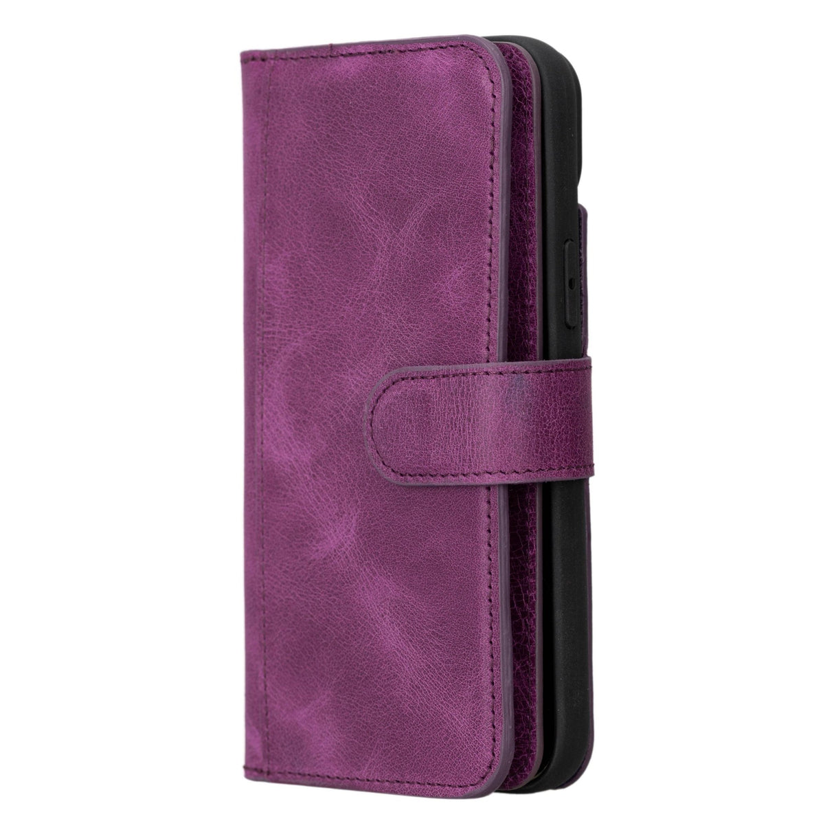 iPhone 15 Plus Leather Dual Wallet Case by Hardiston - premium iPhone 15 Cases