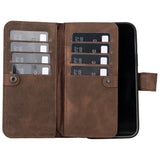 iPhone 15 Plus Leather Dual Wallet Case by Hardiston - premium mws_apo_generated