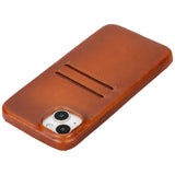 iPhone 15 Plus Leather Snap - On Wallet Phone case by Hardiston - premium iPhone 15 Cases