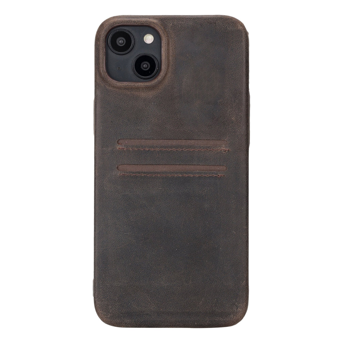 iPhone 15 Plus Leather Snap - On Wallet Phone case by Hardiston - premium iPhone 15 Cases