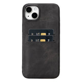 iPhone 15 Plus Leather Snap - On Wallet Phone case by Hardiston - premium iPhone 15 Cases