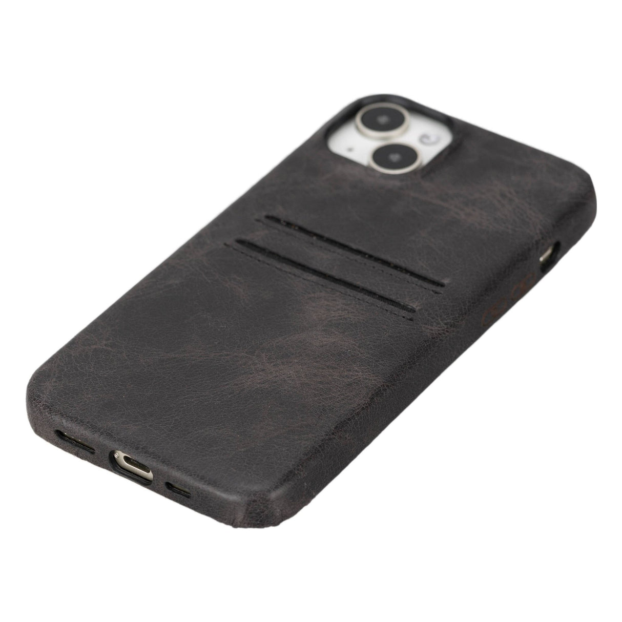 iPhone 15 Plus Leather Snap - On Wallet Phone case by Hardiston - premium iPhone 15 Cases