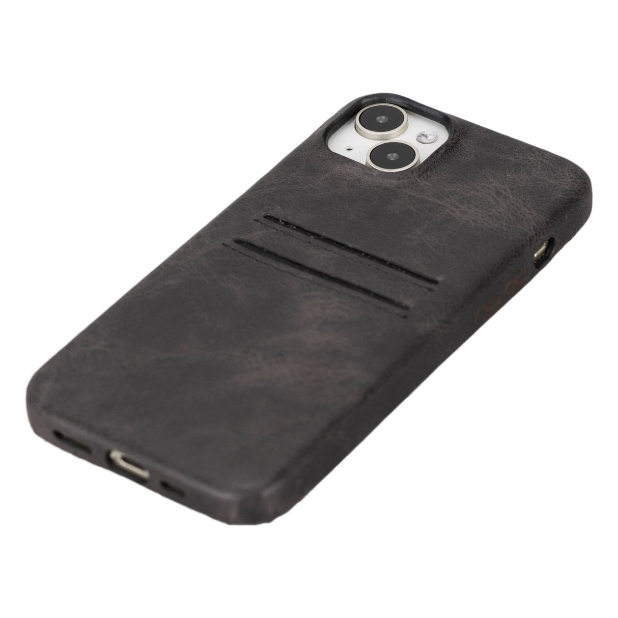 iPhone 15 Plus Leather Snap - On Wallet Phone case by Hardiston - premium iPhone 15 Cases