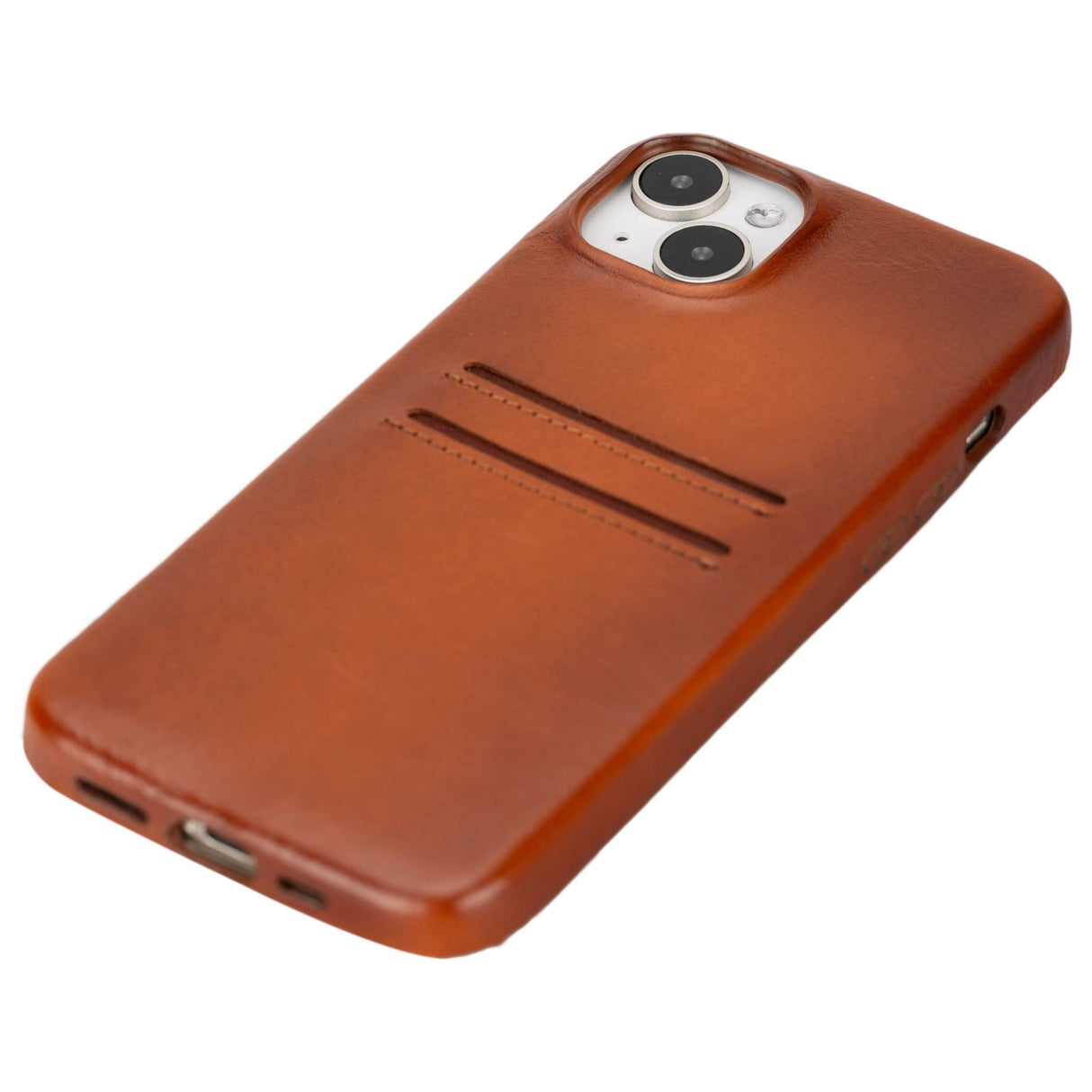 iPhone 15 Plus Leather Snap - On Wallet Phone case by Hardiston - premium iPhone 15 Cases