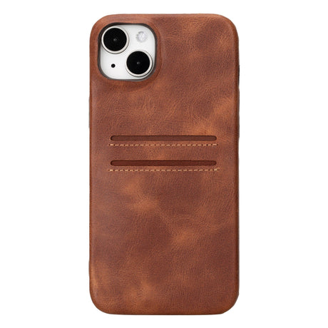iPhone 15 Plus Leather Snap - On Wallet Phone case by Hardiston - premium iPhone 15 Cases