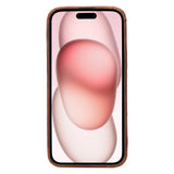 iPhone 15 Plus Leather Snap - On Wallet Phone case by Hardiston - premium iPhone 15 Cases