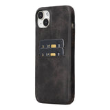 iPhone 15 Plus Leather Snap - On Wallet Phone case by Hardiston - premium iPhone 15 Cases