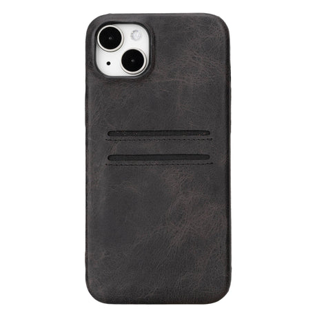 iPhone 15 Plus Leather Snap - On Wallet Phone case by Hardiston - premium iPhone 15 Cases