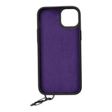 iPhone 15 Plus Snap - on Leather Grip Case by Hardiston - premium iPhone 15 Cases