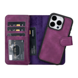 iPhone 15 Pro Dual Leather Wallet Case by Hardiston - premium iPhone 15 Cases