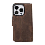 iPhone 15 Pro Dual Leather Wallet Case by Hardiston - premium iPhone 15 Cases