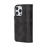 iPhone 15 Pro Dual Leather Wallet Case by Hardiston - premium iPhone 15 Cases
