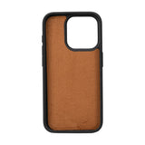 iPhone 15 Pro Leather Snap - on Flex Flat by Hardiston - premium iPhone 15 Cases