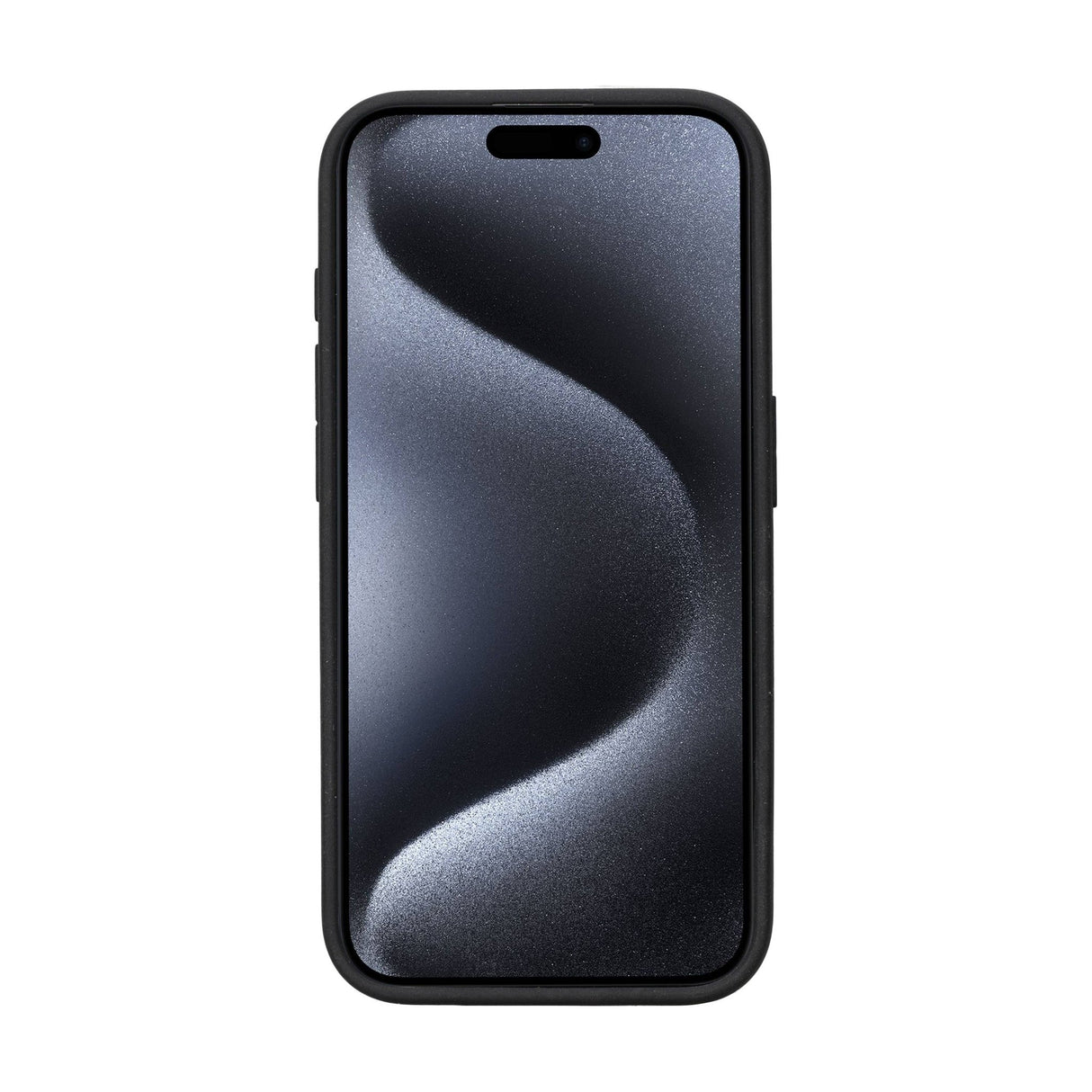 iPhone 15 Pro Leather Snap - on Flex Flat by Hardiston - premium iPhone 15 Cases